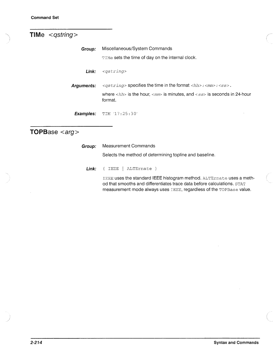 Tektronix CSA 803A, 11801B manual 