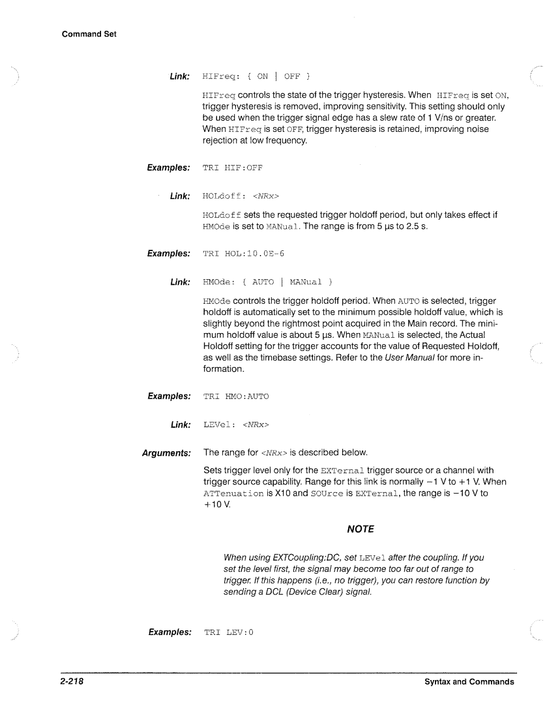 Tektronix CSA 803A, 11801B manual 