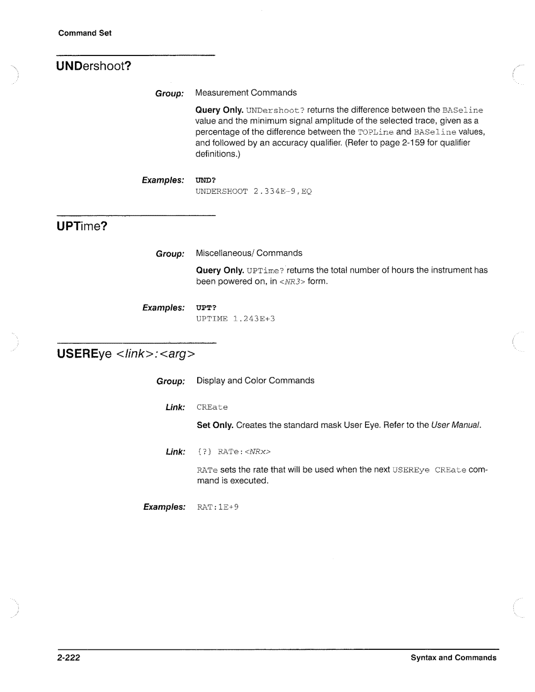 Tektronix CSA 803A, 11801B manual 