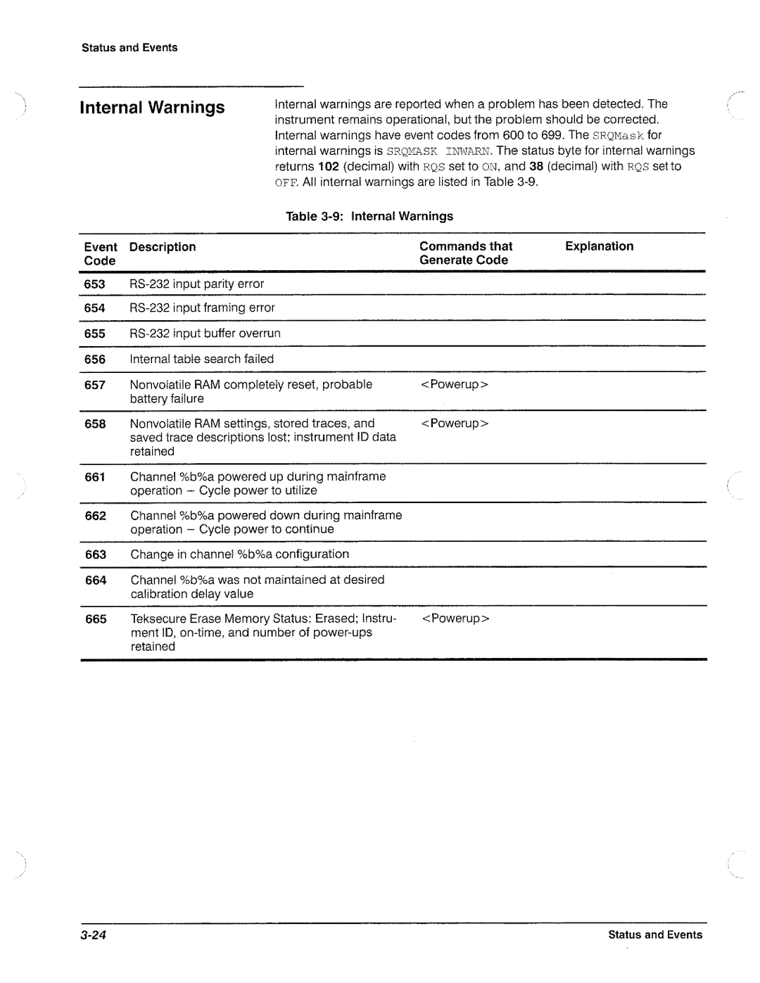 Tektronix CSA 803A, 11801B manual 