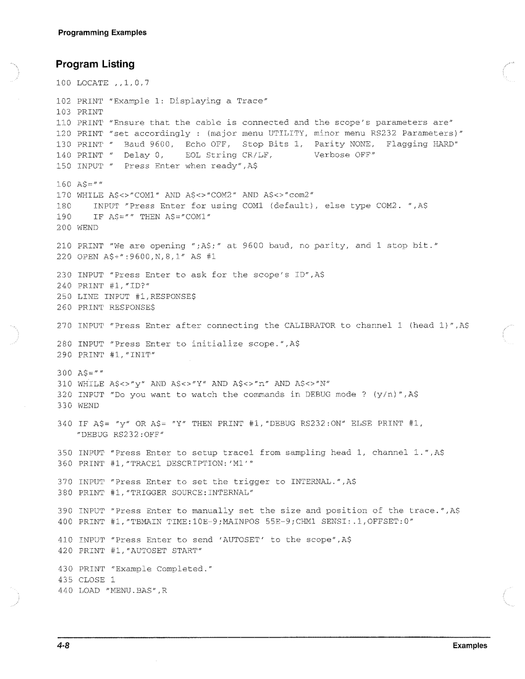 Tektronix CSA 803A, 11801B manual 