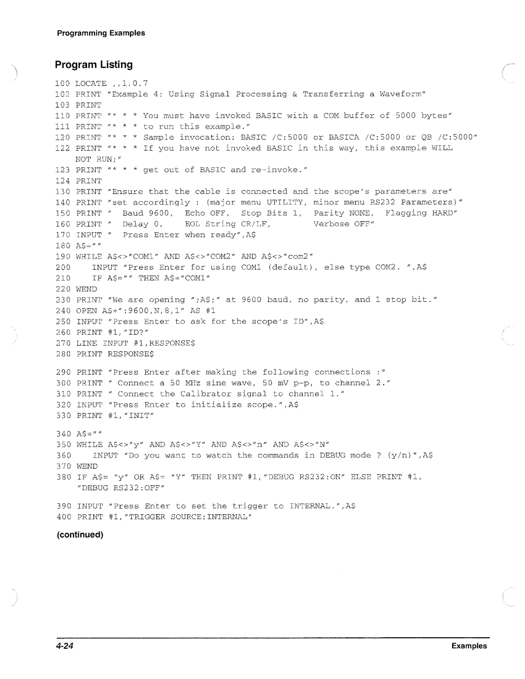 Tektronix CSA 803A, 11801B manual 