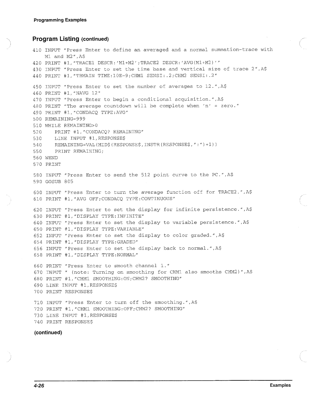 Tektronix CSA 803A, 11801B manual 