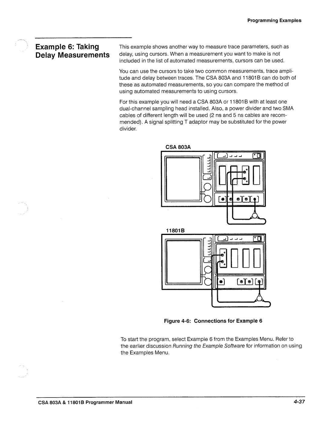 Tektronix 11801B, CSA 803A manual 