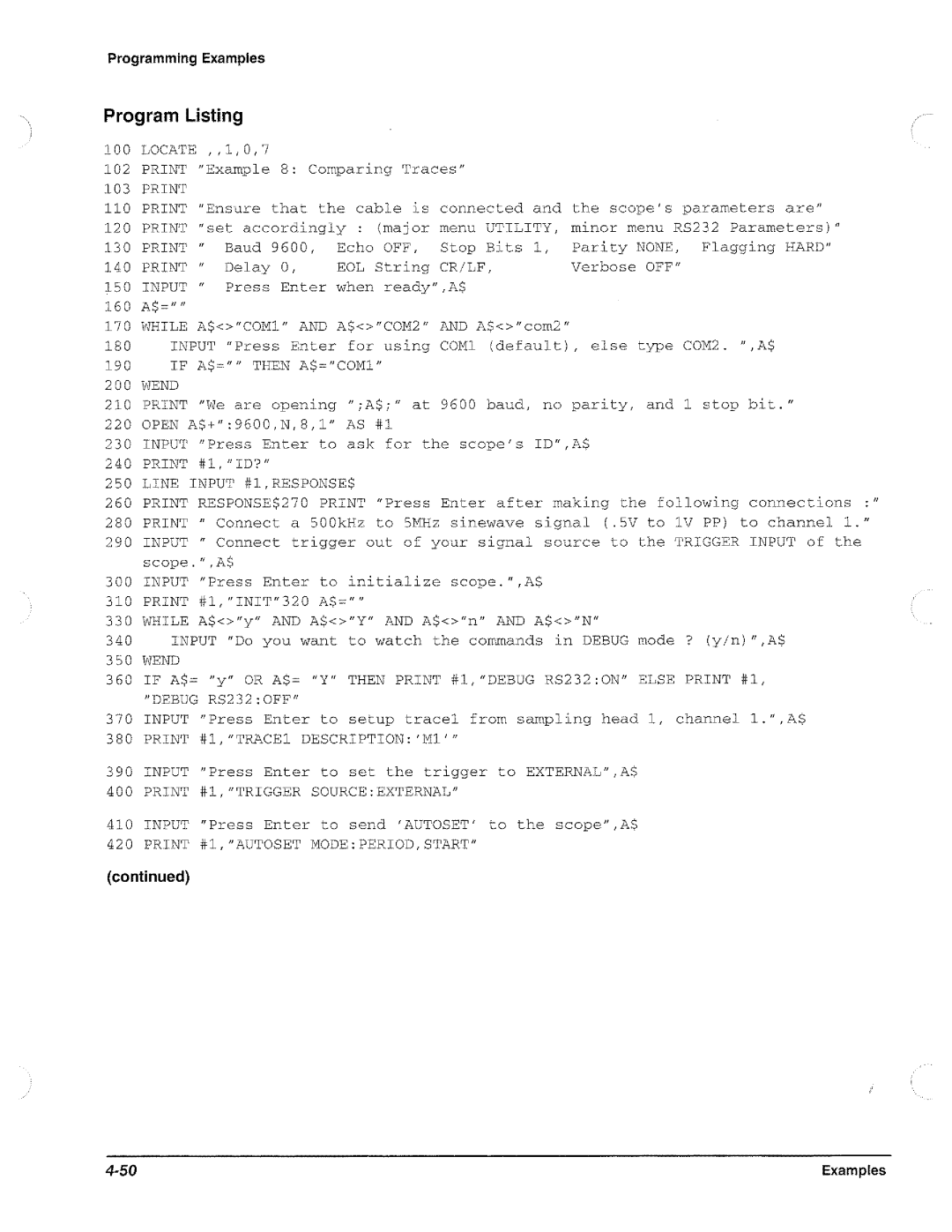 Tektronix CSA 803A, 11801B manual 