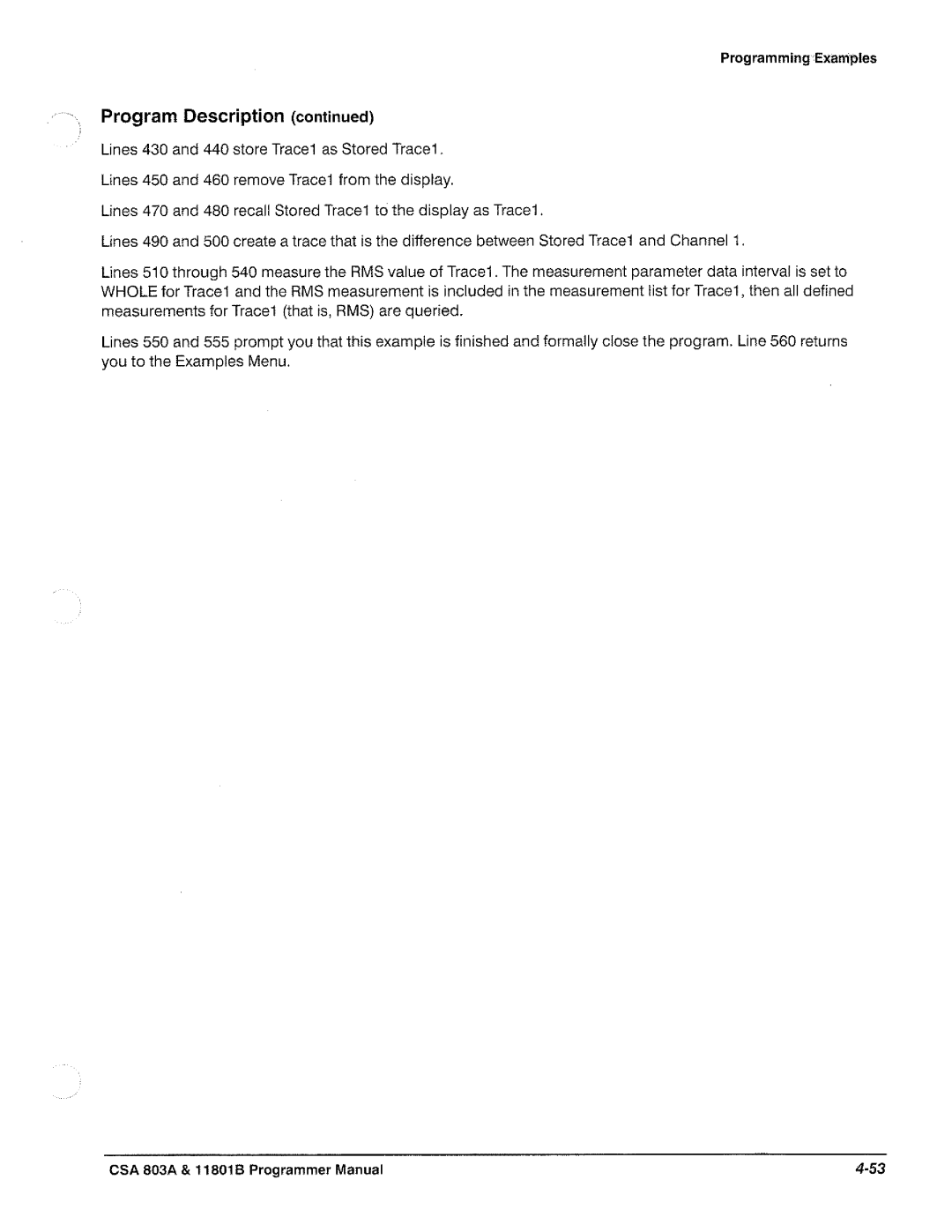 Tektronix 11801B, CSA 803A manual 