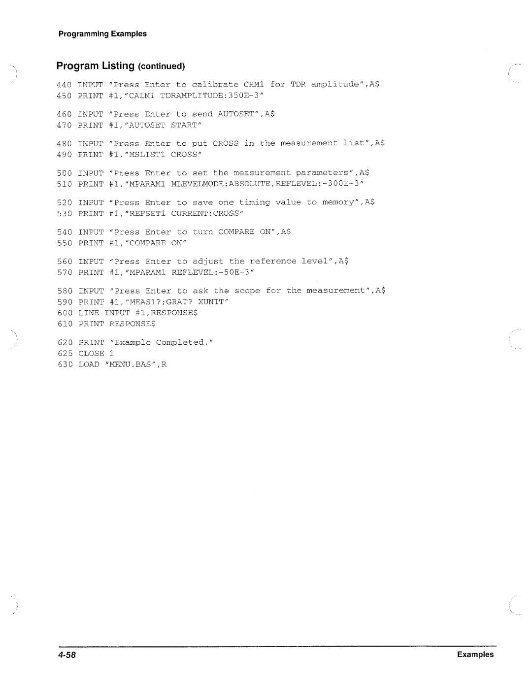 Tektronix CSA 803A, 11801B manual 