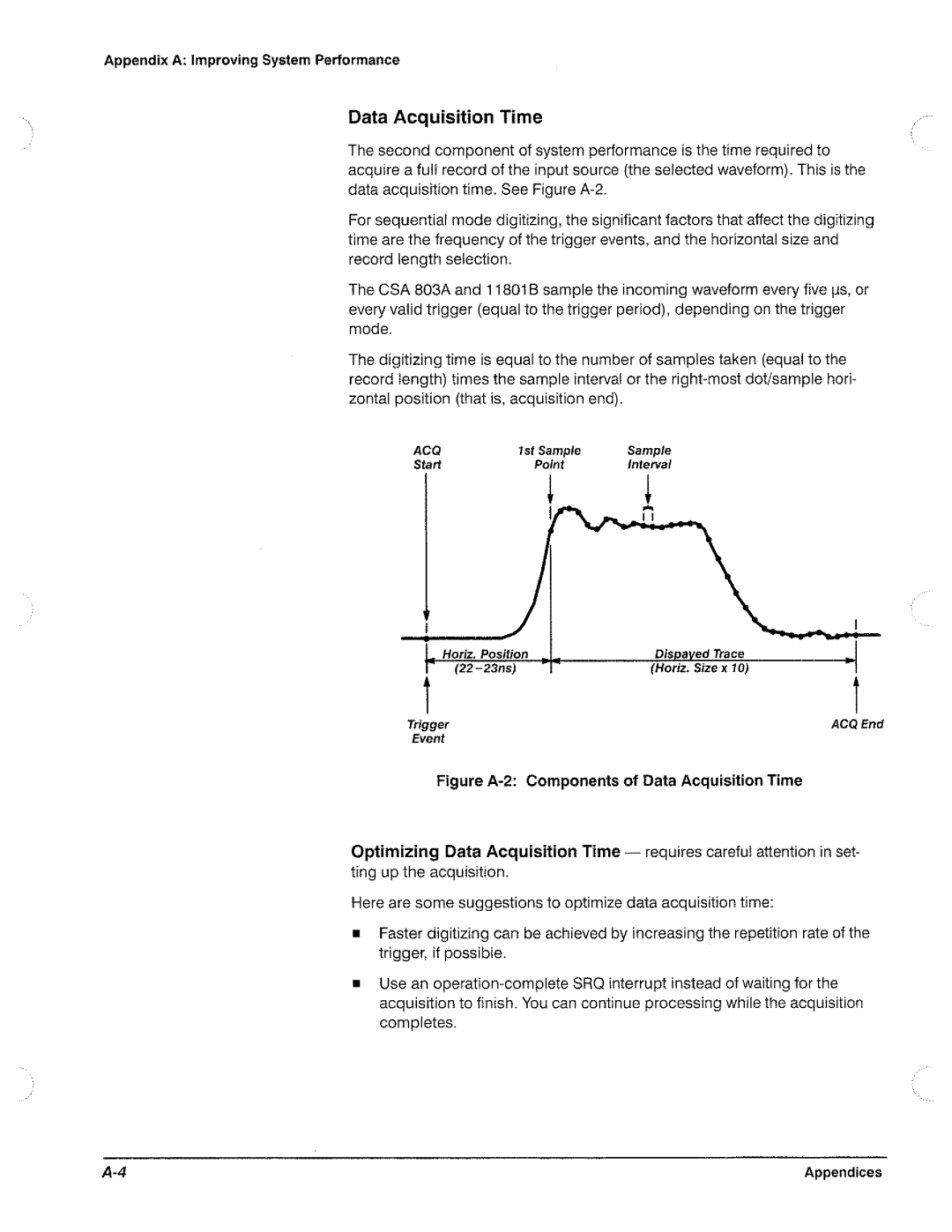 Tektronix CSA 803A, 11801B manual 