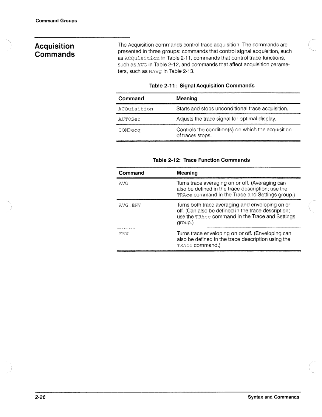 Tektronix CSA 803A, 11801B manual 