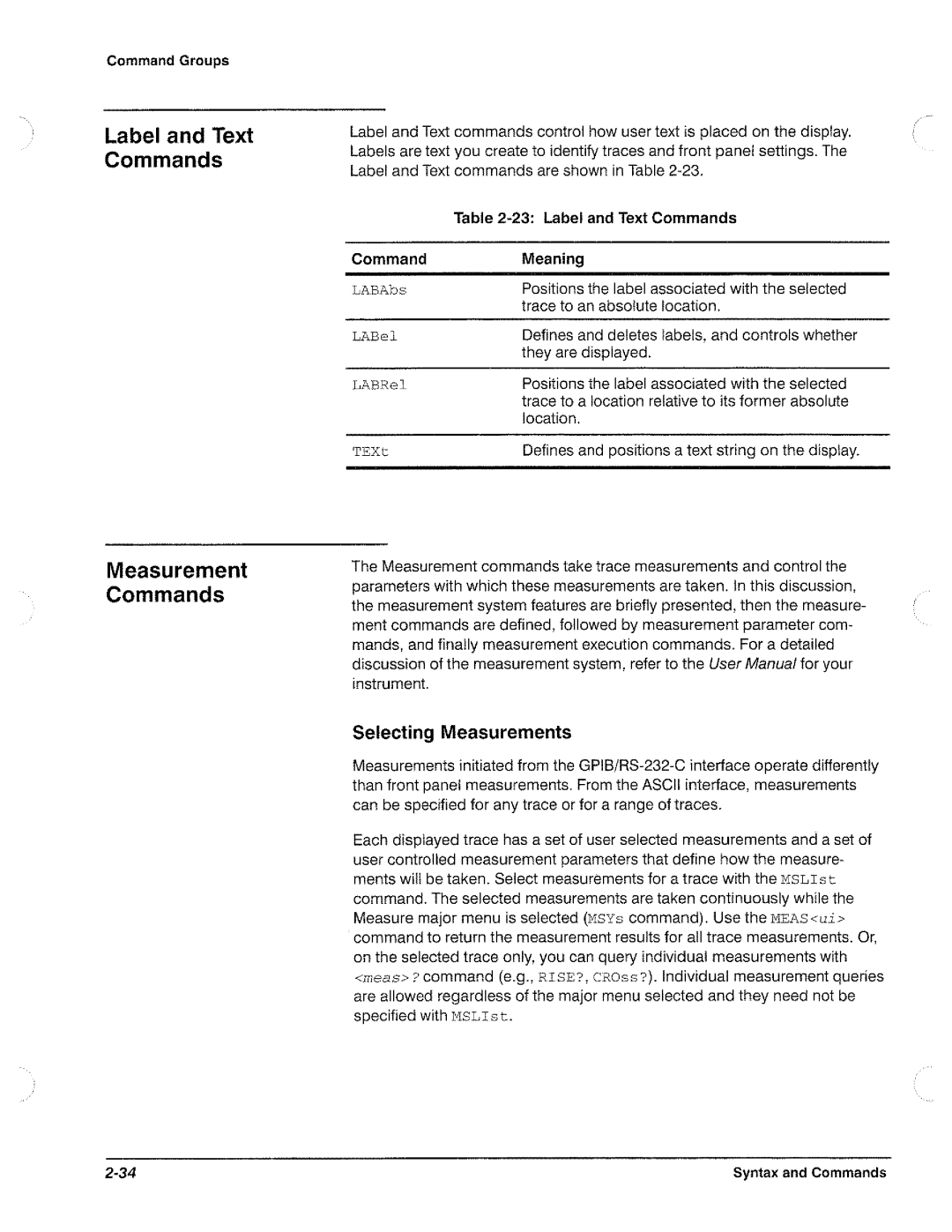 Tektronix CSA 803A, 11801B manual 