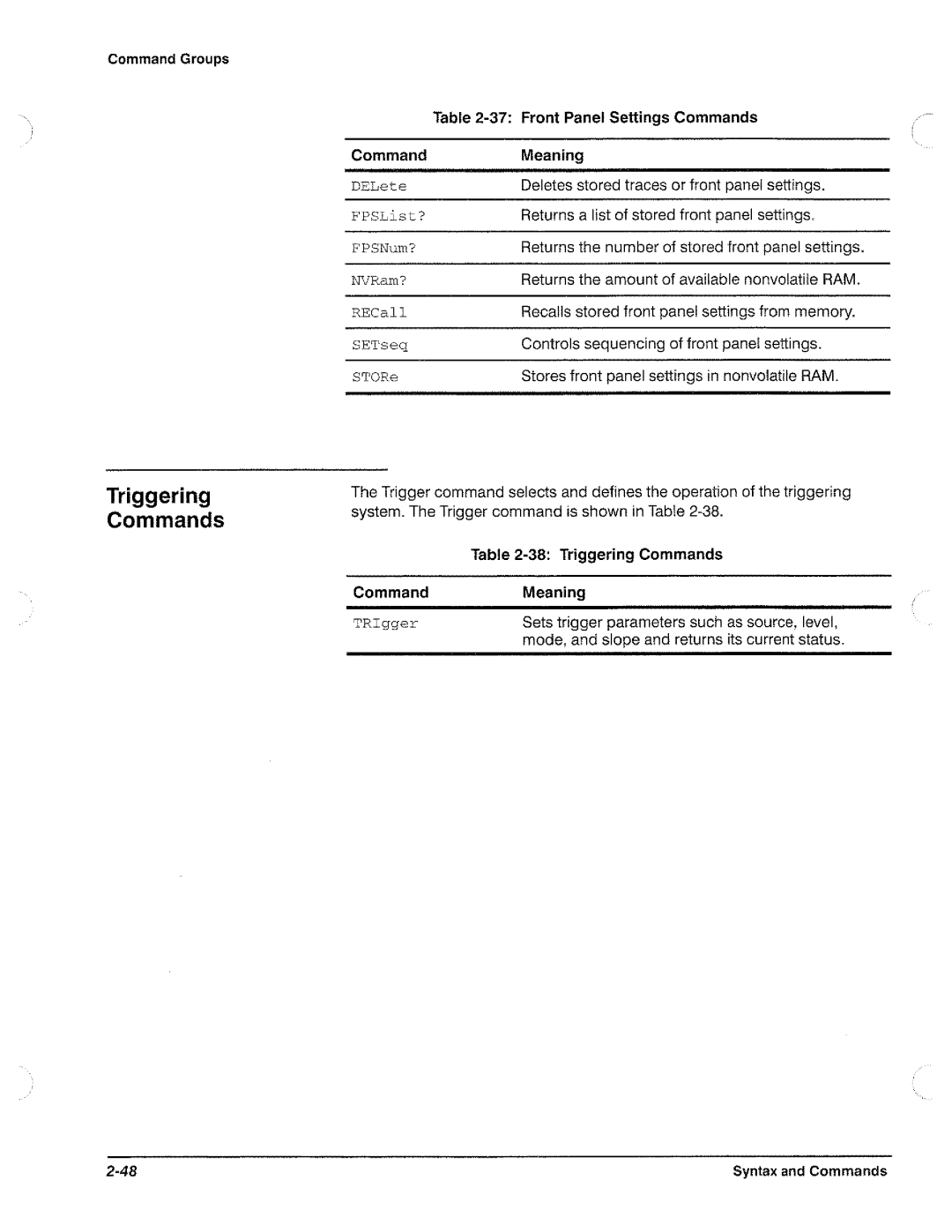 Tektronix CSA 803A, 11801B manual 