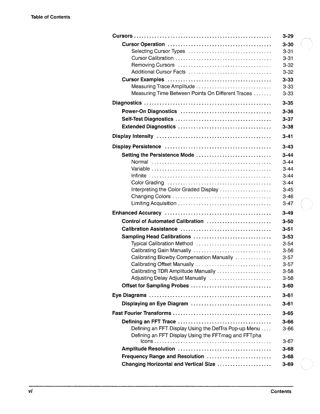 Tektronix CSA 803A manual 