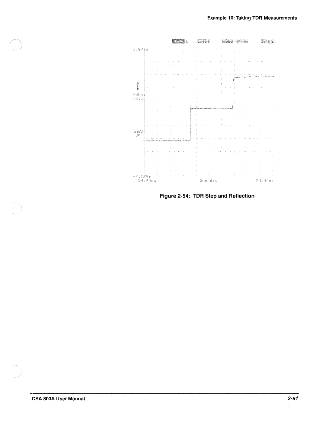 Tektronix CSA 803A manual 