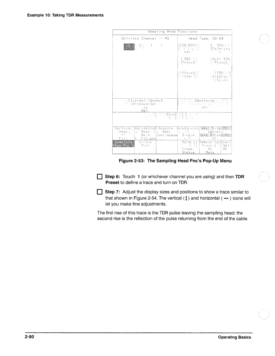 Tektronix CSA 803A manual 