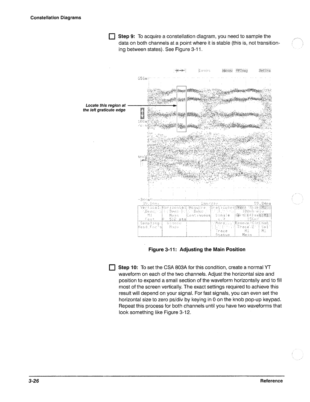 Tektronix CSA 803A manual 