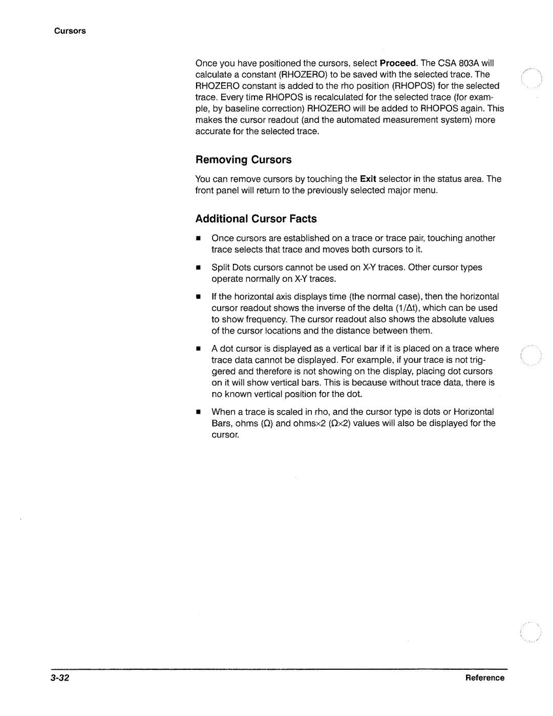 Tektronix CSA 803A manual 