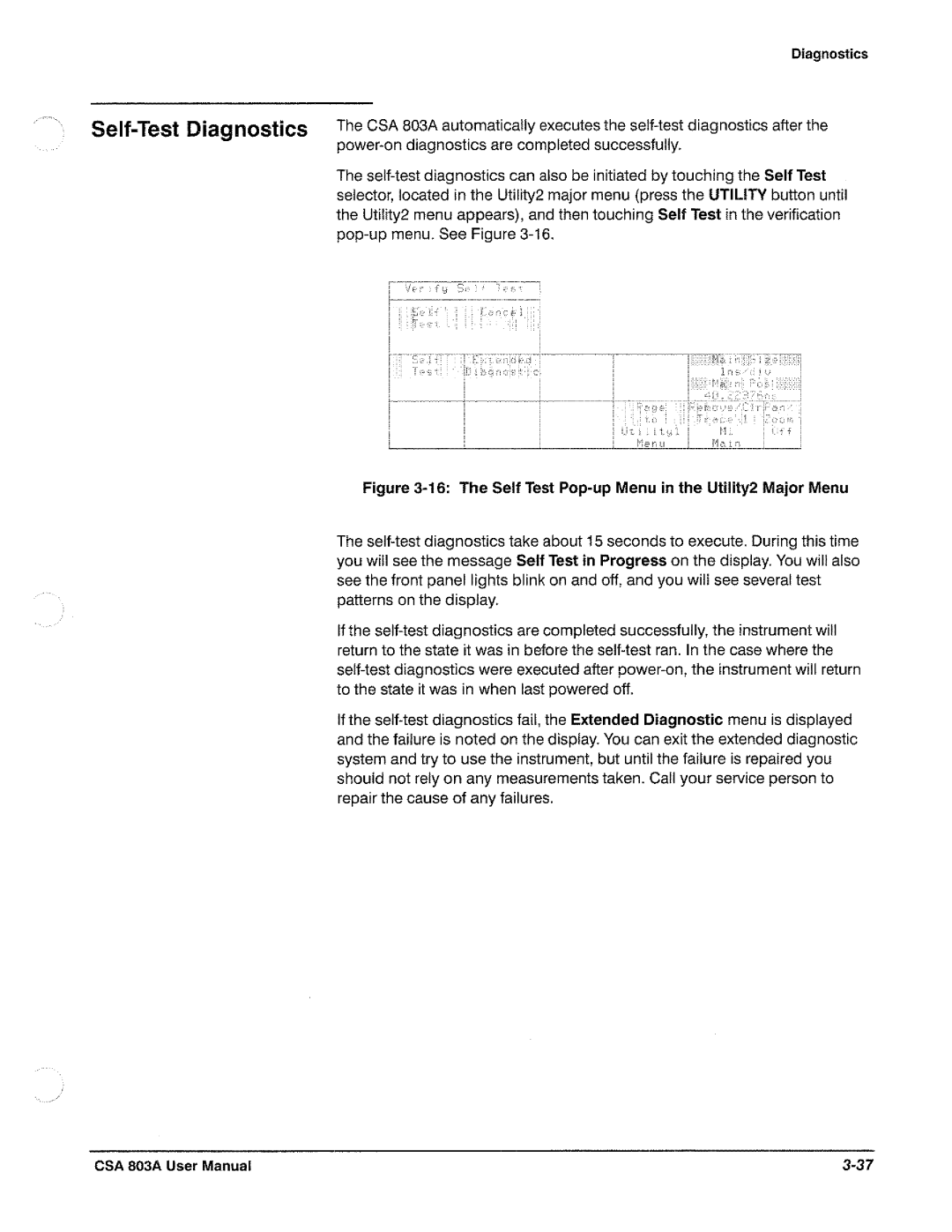 Tektronix CSA 803A manual 