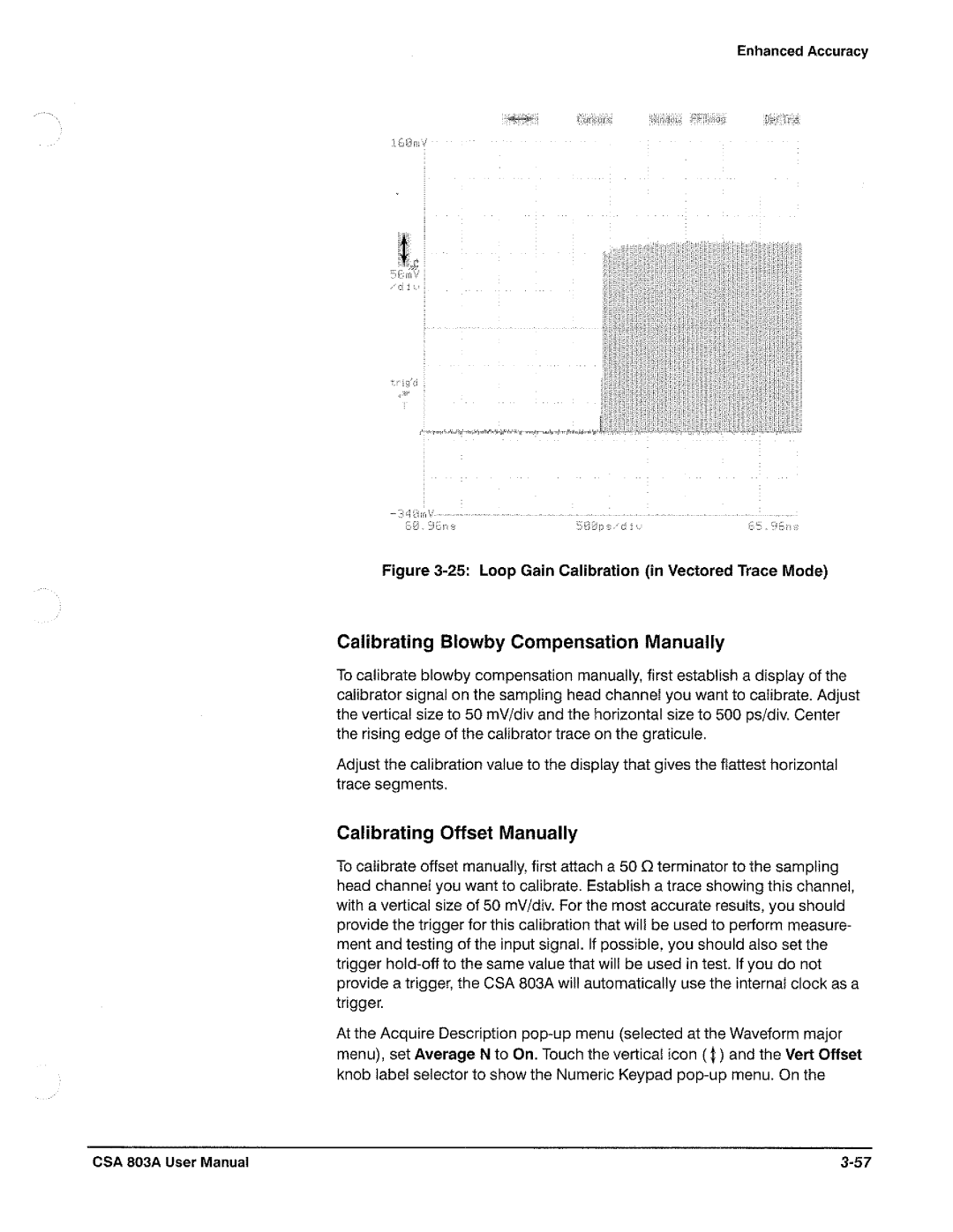 Tektronix CSA 803A manual 