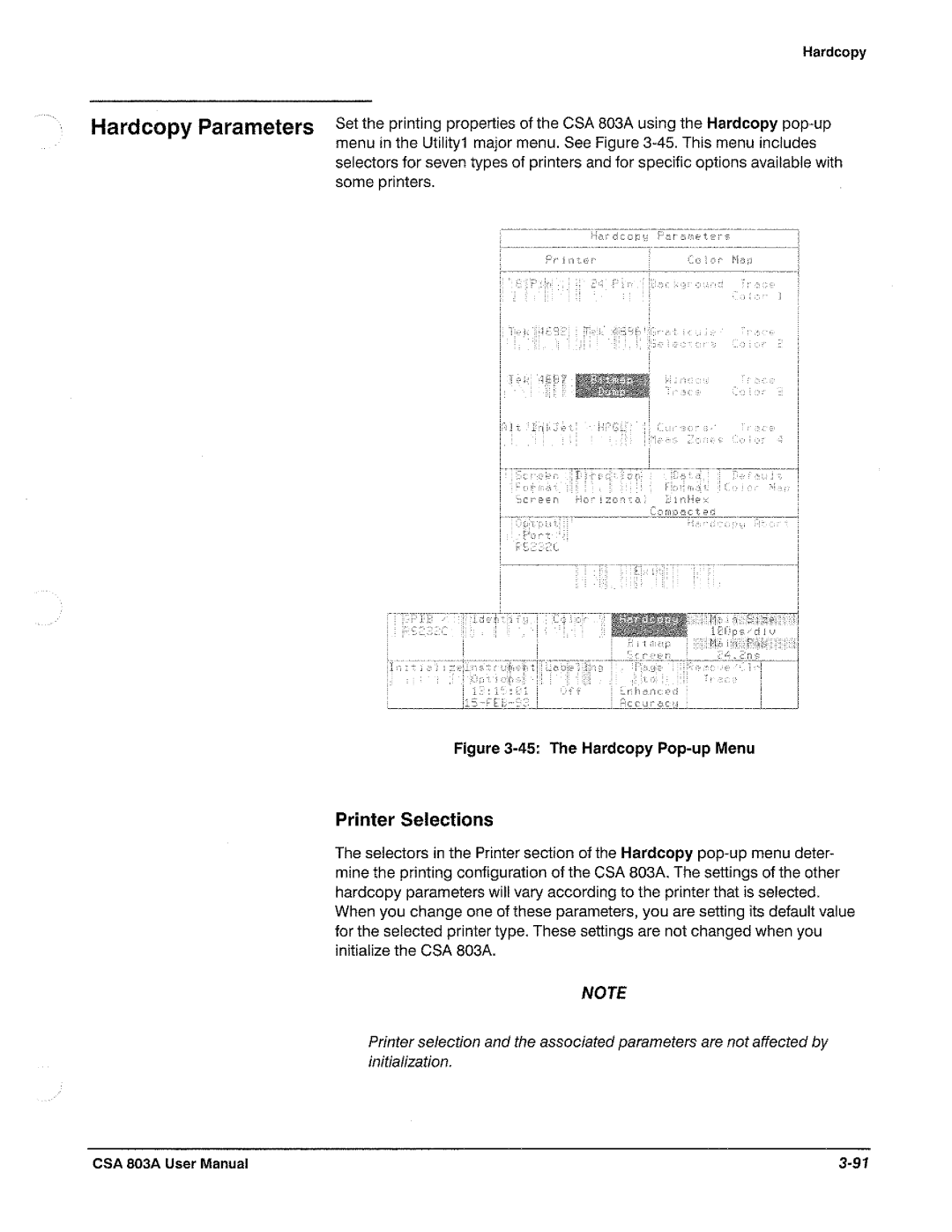 Tektronix CSA 803A manual 