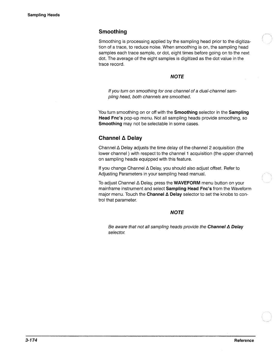 Tektronix CSA 803A manual 