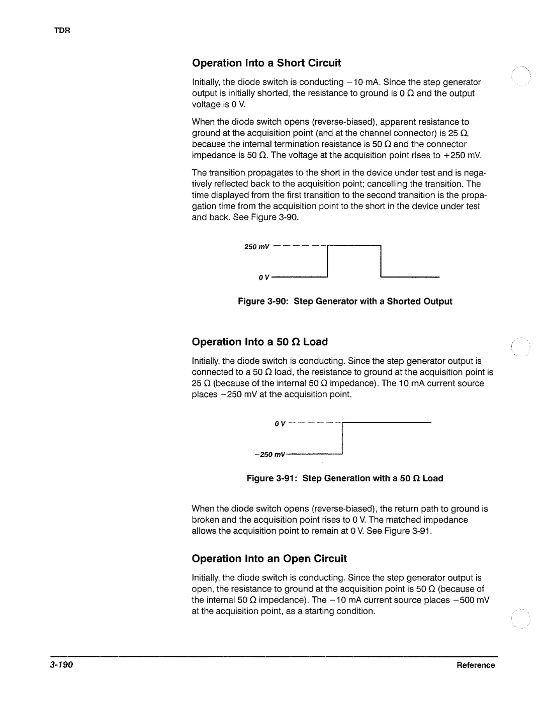 Tektronix CSA 803A manual 