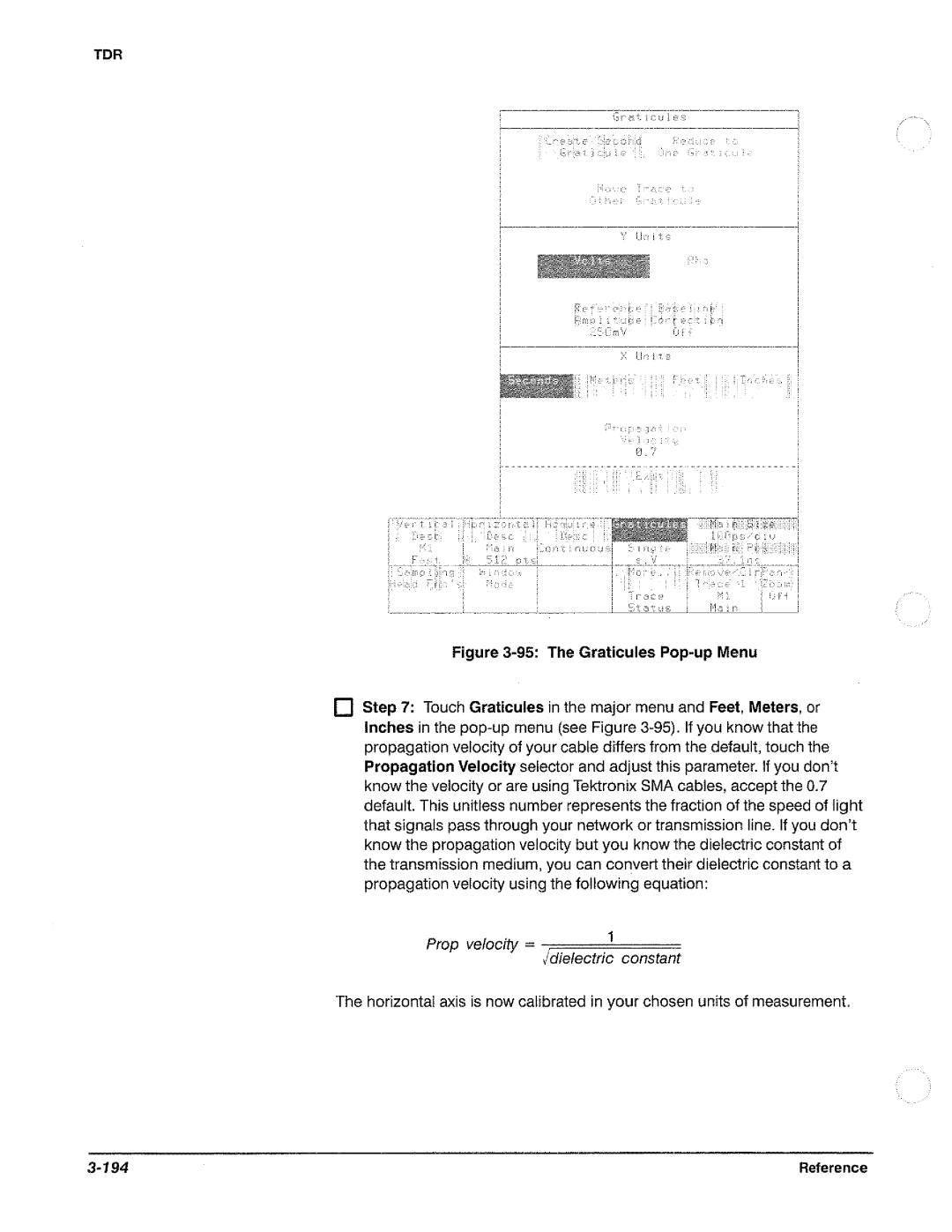 Tektronix CSA 803A manual 