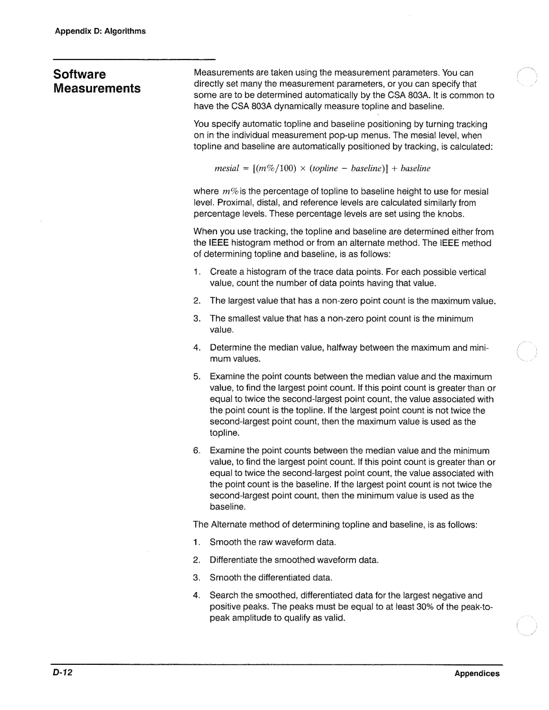 Tektronix CSA 803A manual 