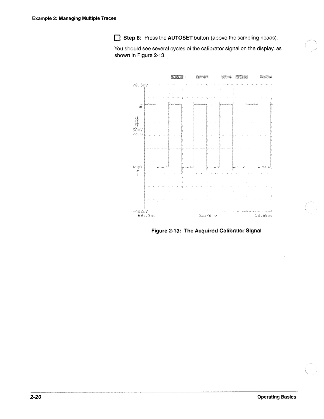 Tektronix CSA 803A manual 