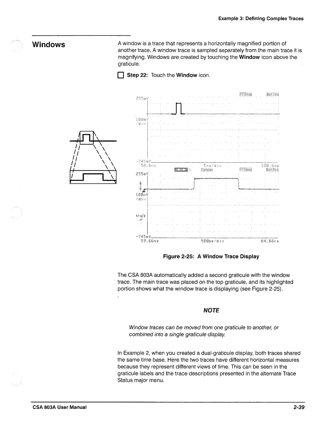 Tektronix CSA 803A manual 