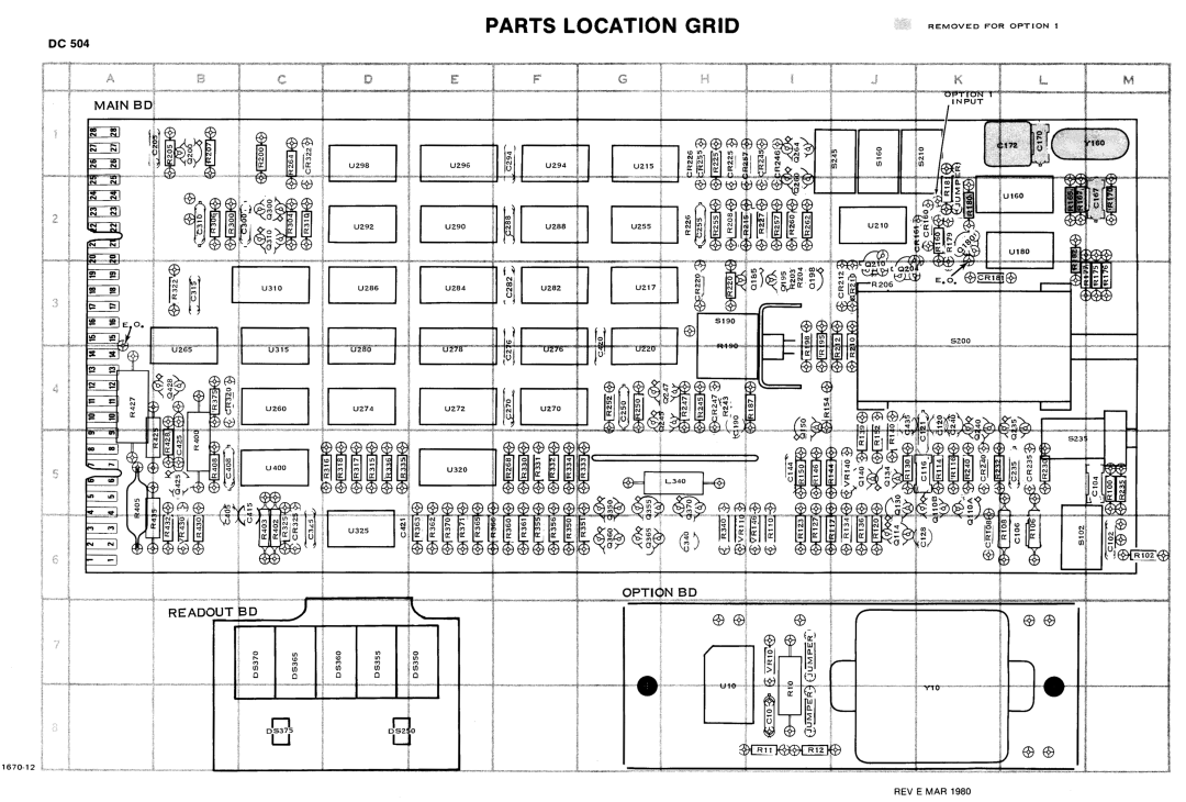 Tektronix DC 504 manual 