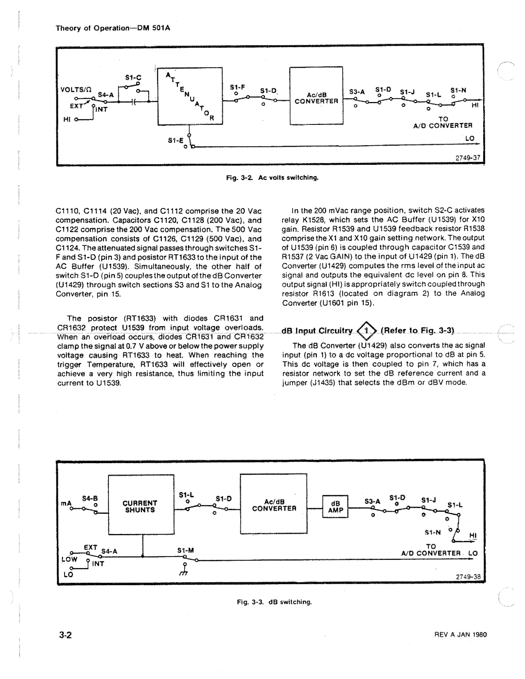 Tektronix DM 501A manual 