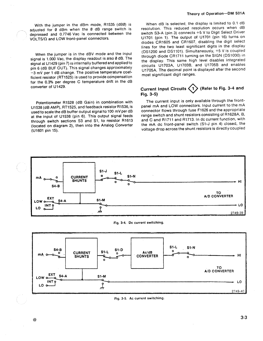 Tektronix DM 501A manual 