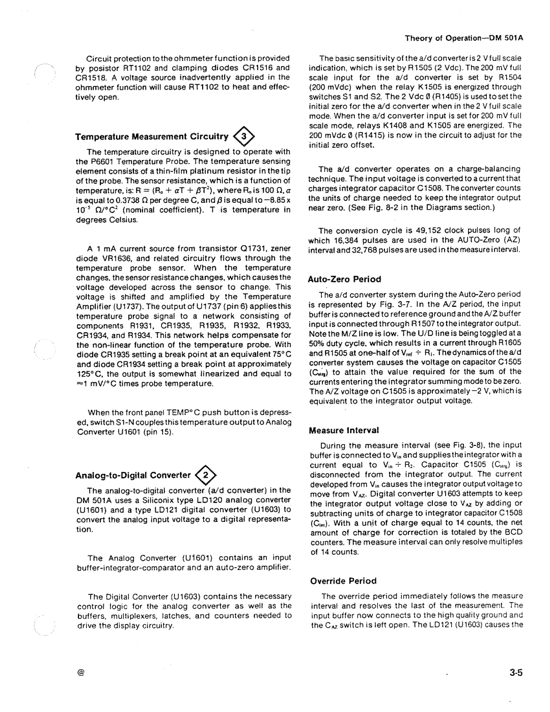 Tektronix DM 501A manual 