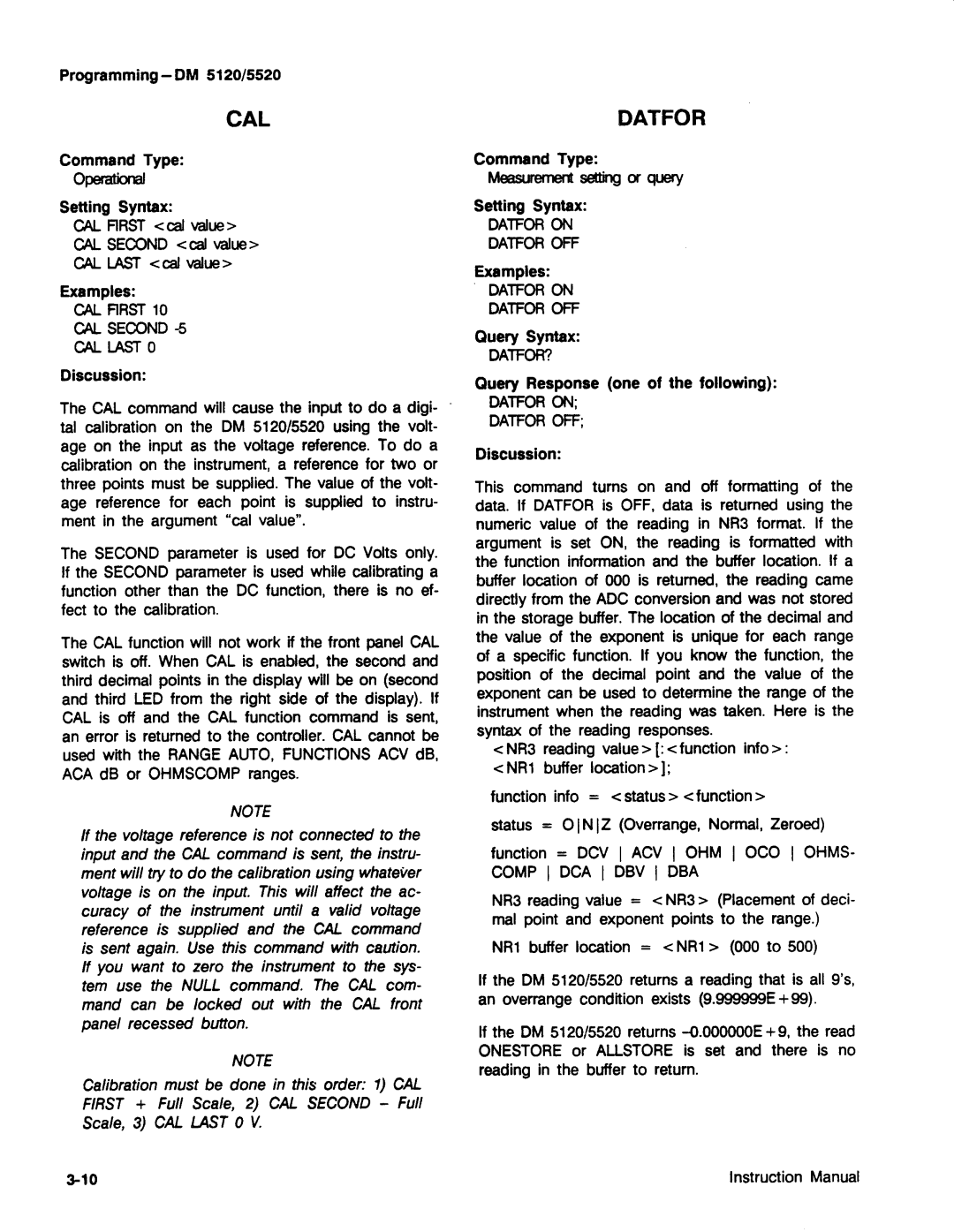 Tektronix DM 5520, DM 5120 manual 