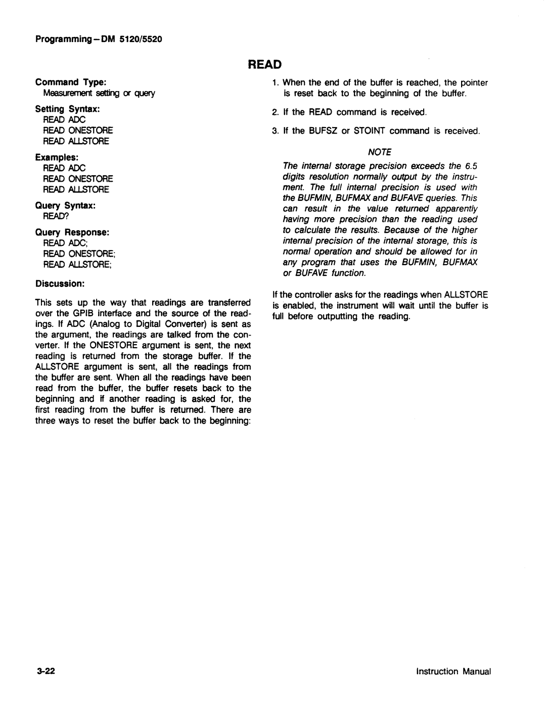 Tektronix DM 5520, DM 5120 manual 