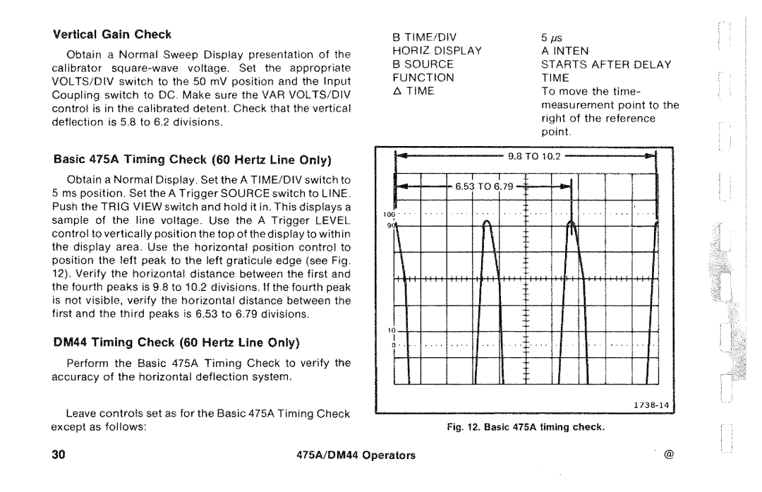 Tektronix DM44, 475A manual 