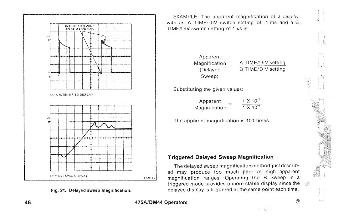 Tektronix DM44, 475A manual 