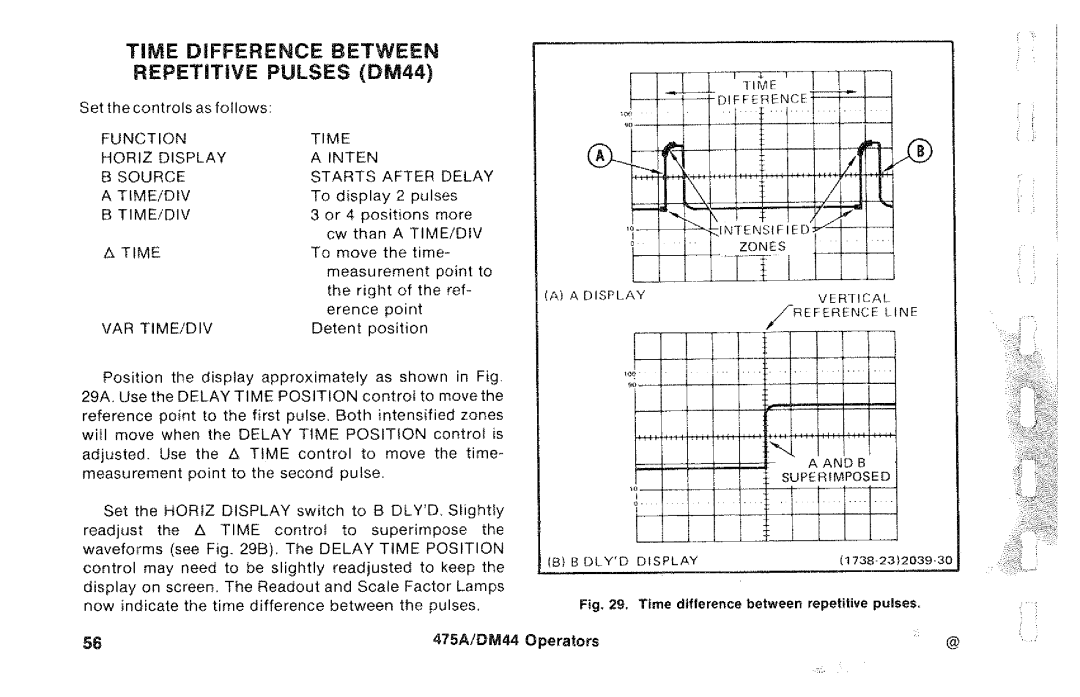 Tektronix DM44, 475A manual 