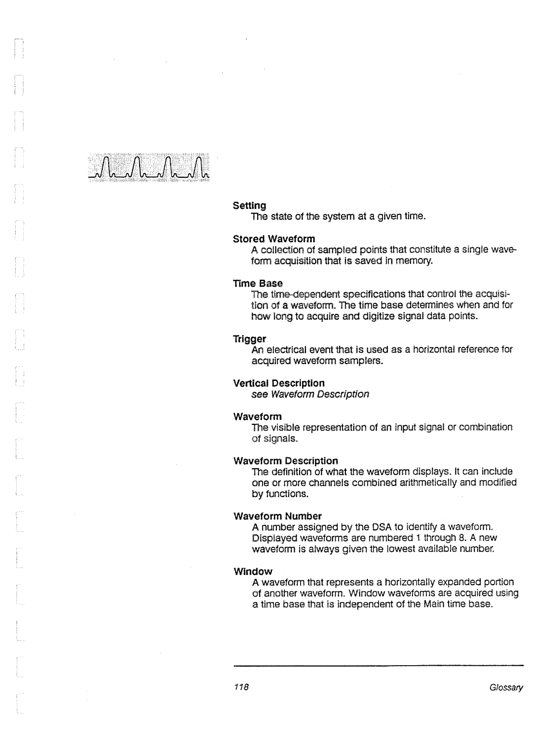 Tektronix DSA 602A, DSA 60A manual 