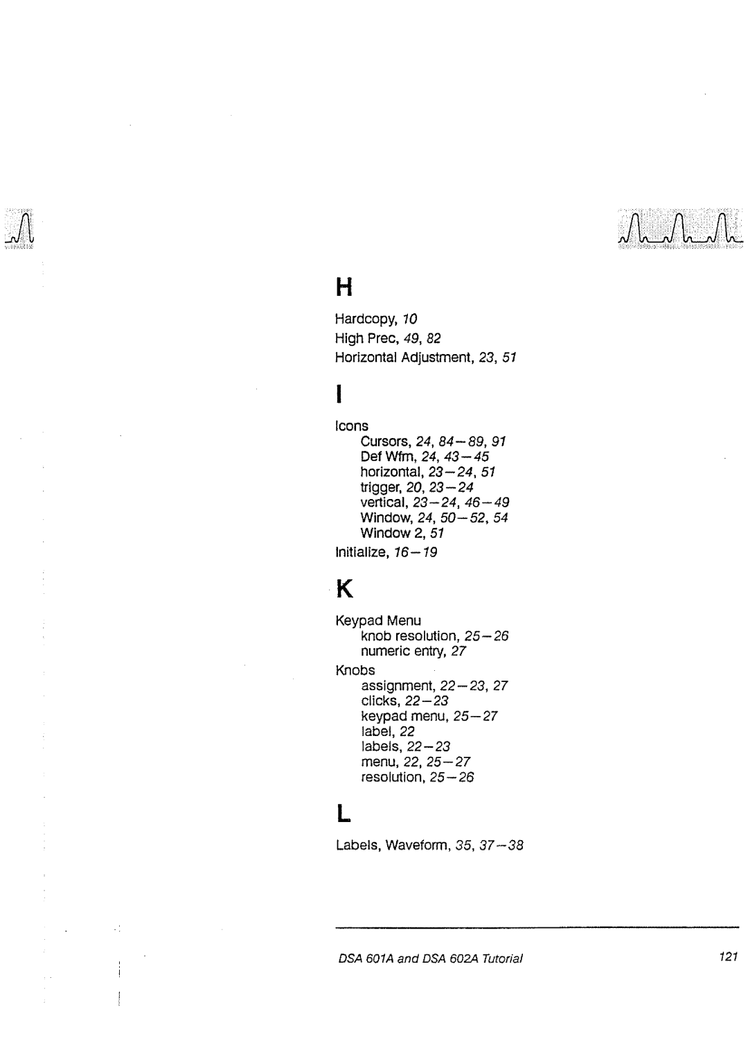 Tektronix DSA 60A, DSA 602A manual 