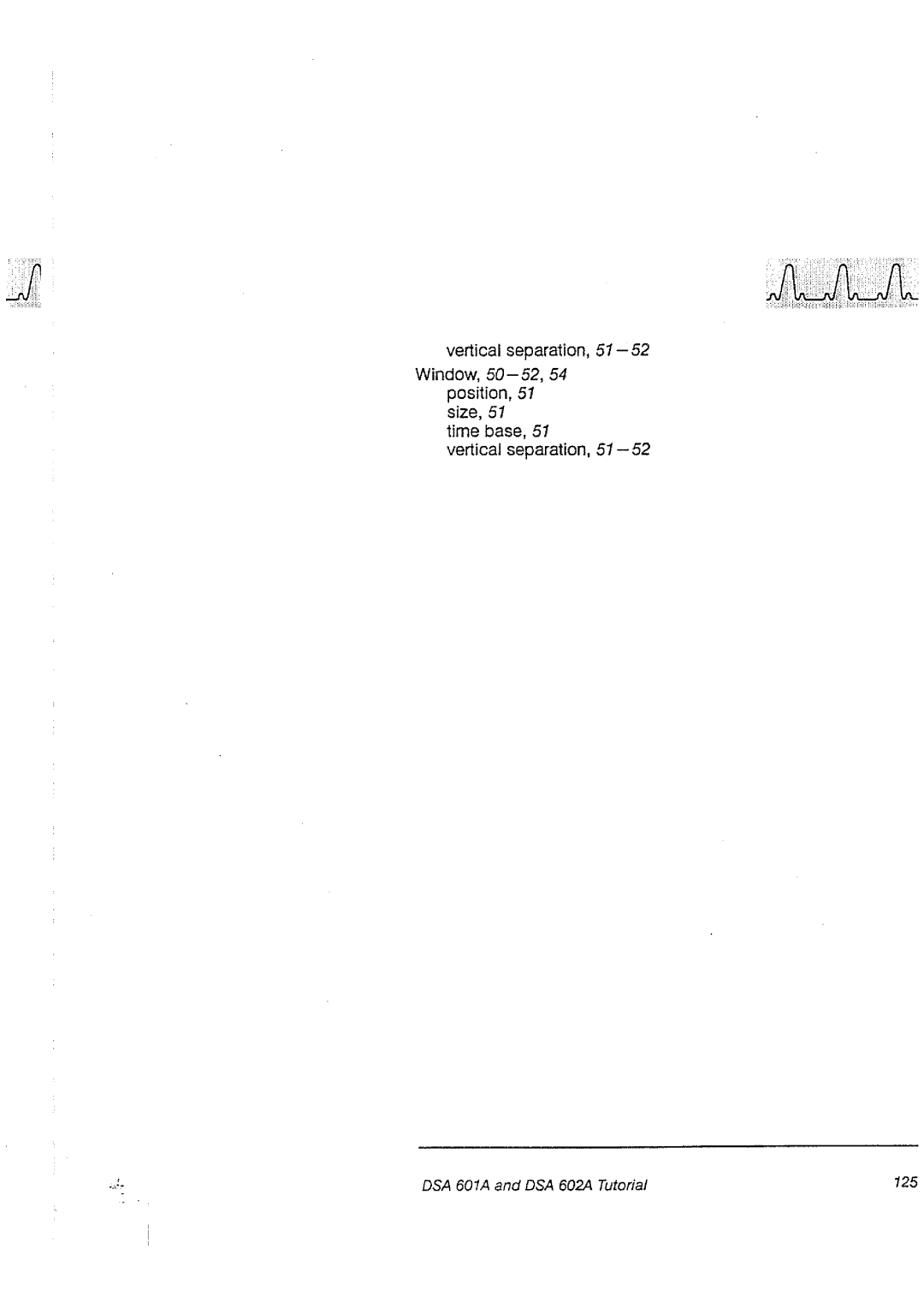 Tektronix DSA 60A, DSA 602A manual 