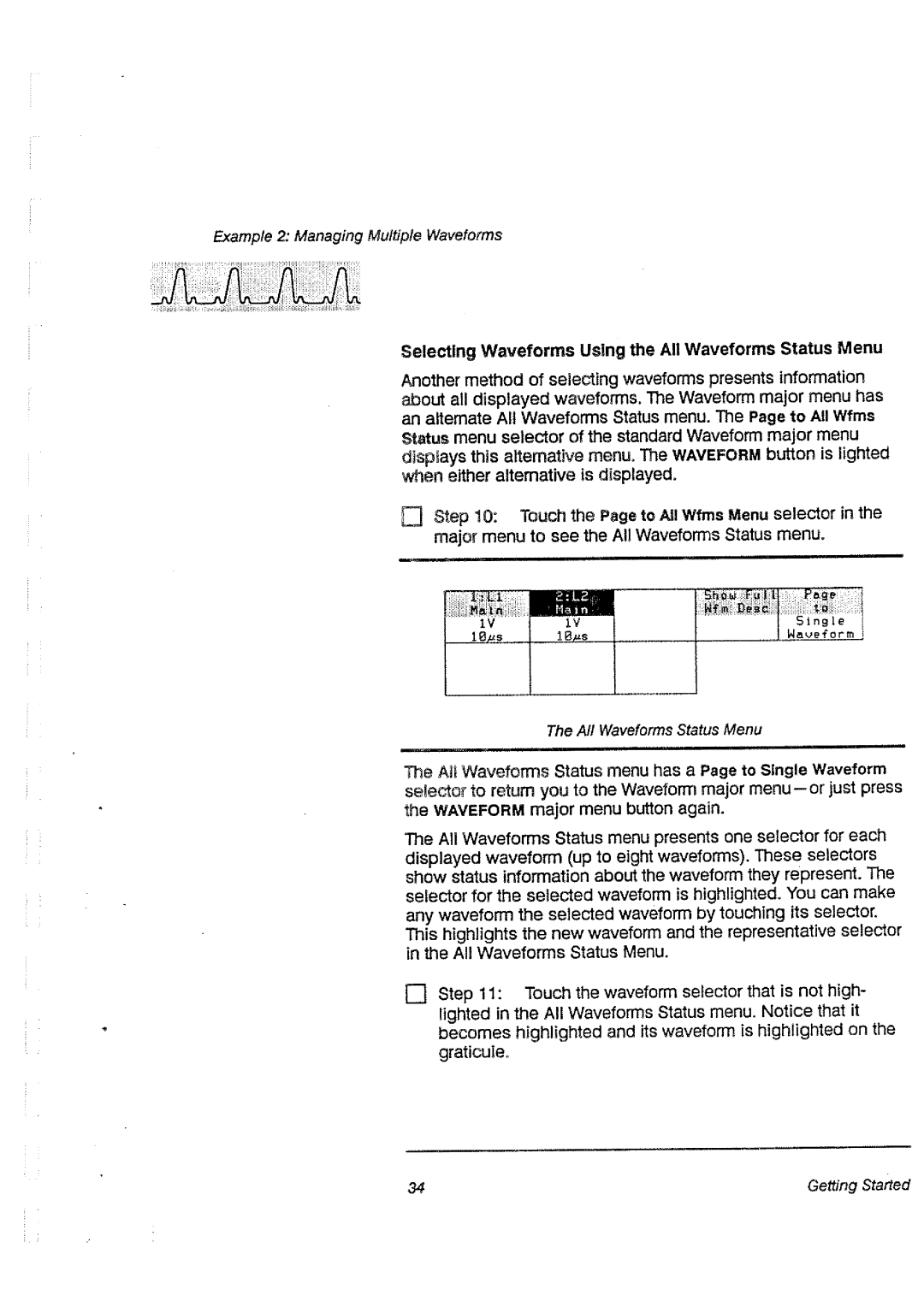 Tektronix DSA 602A, DSA 60A manual 