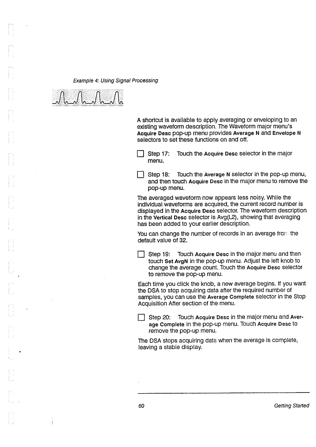 Tektronix DSA 602A, DSA 60A manual 