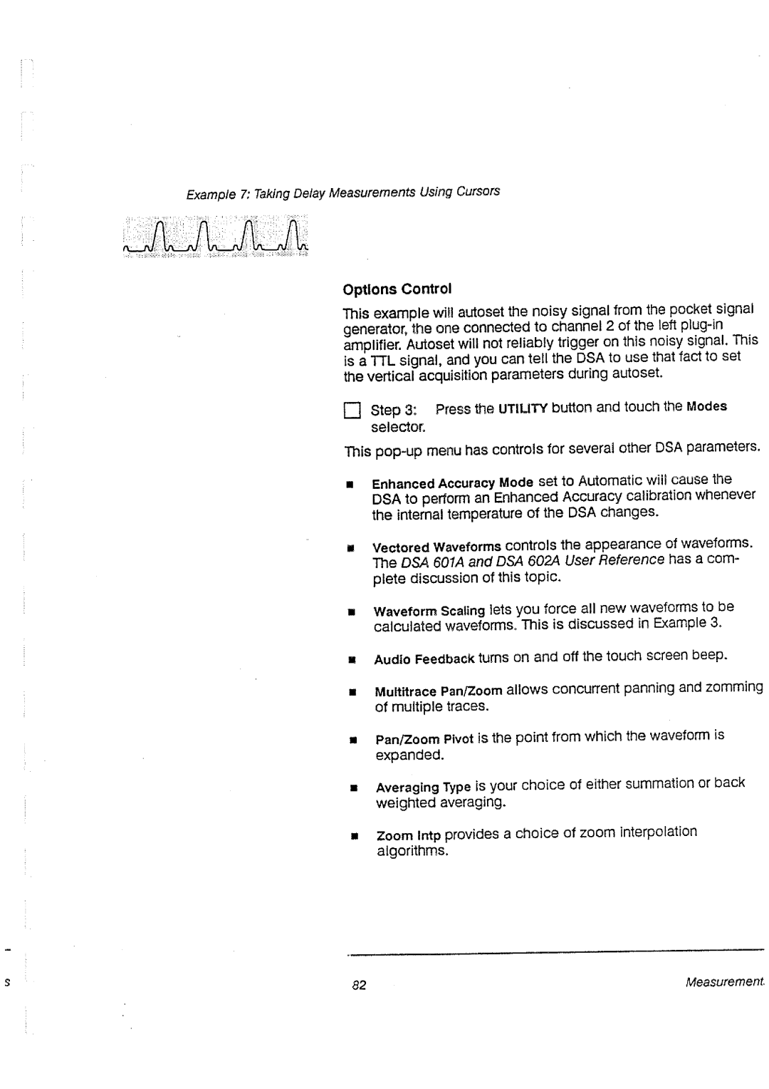 Tektronix DSA 602A, DSA 60A manual 