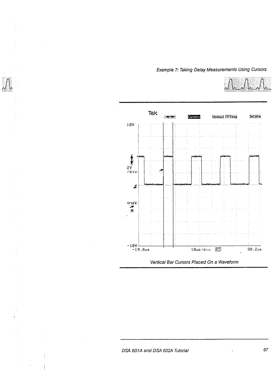 Tektronix DSA 60A, DSA 602A manual 