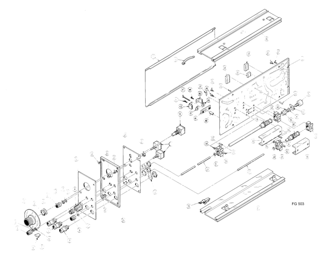 Tektronix FG 503 manual 