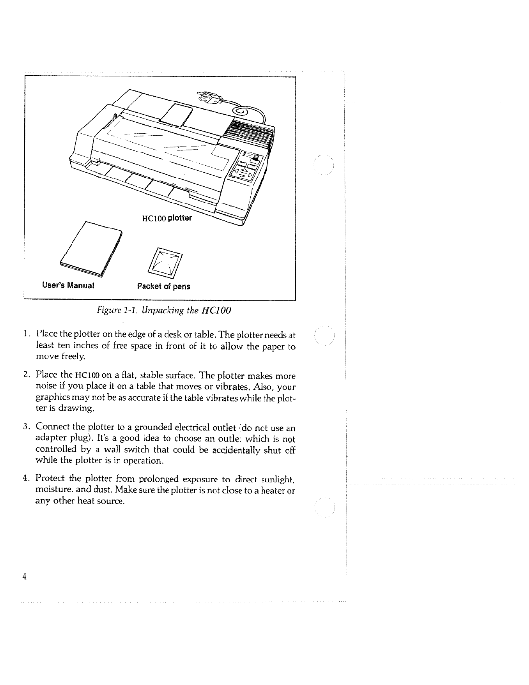 Tektronix HC100 manual 