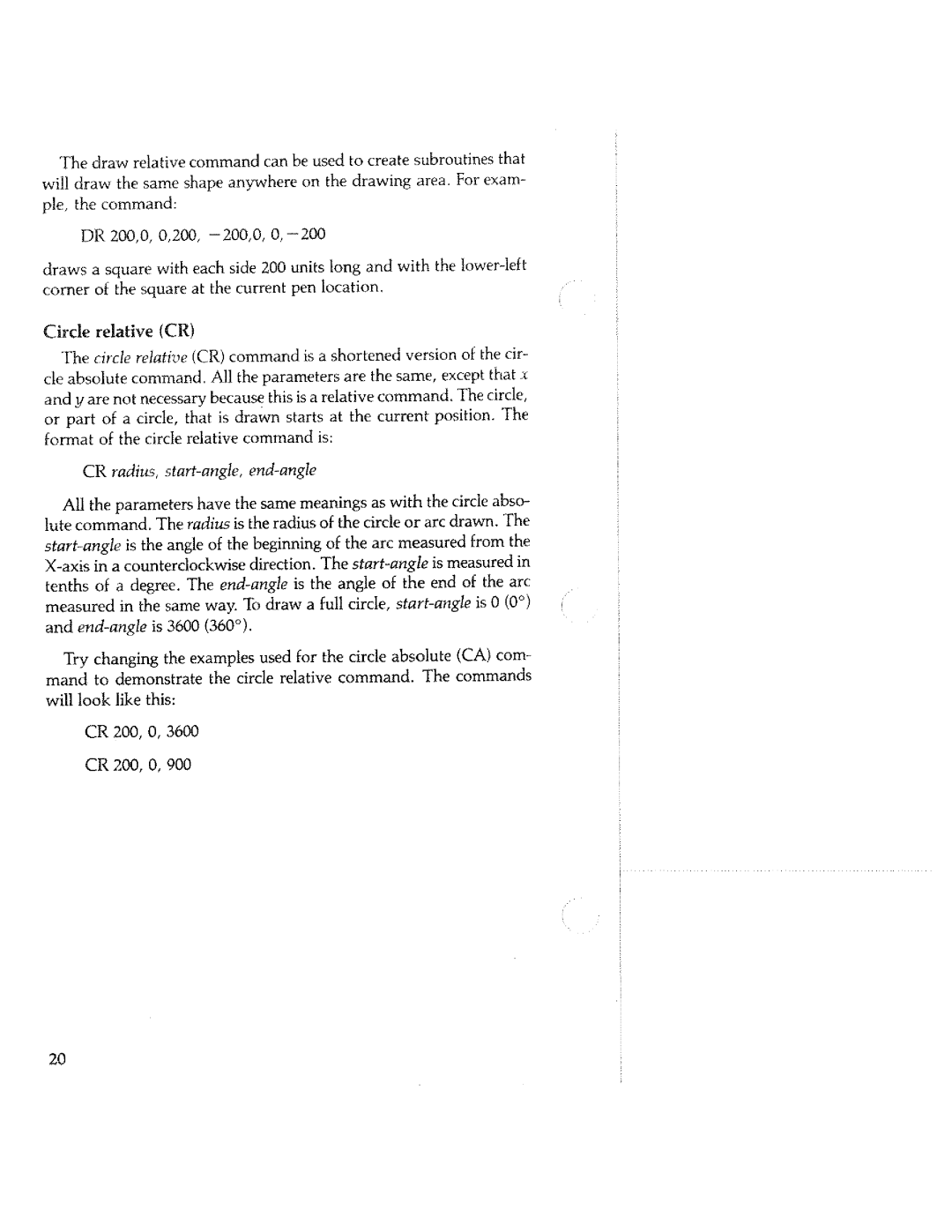 Tektronix HC100 manual 