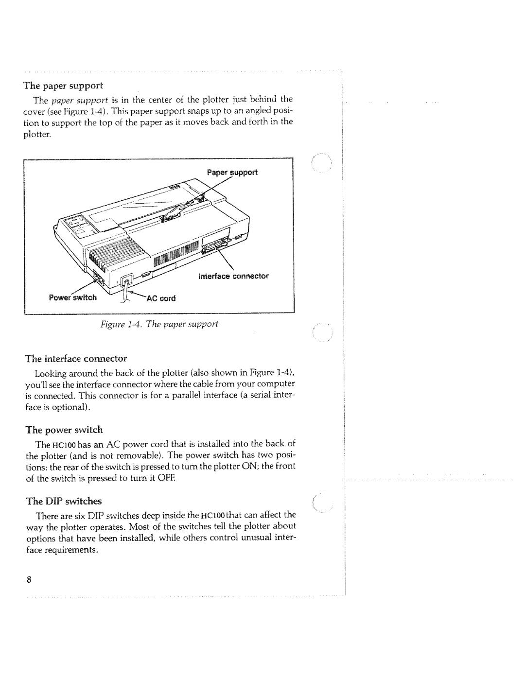 Tektronix HC100 manual 