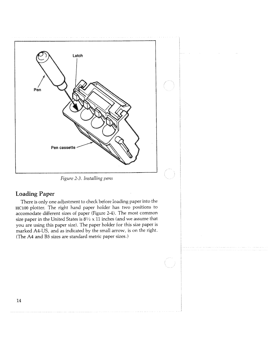 Tektronix HC100 manual 